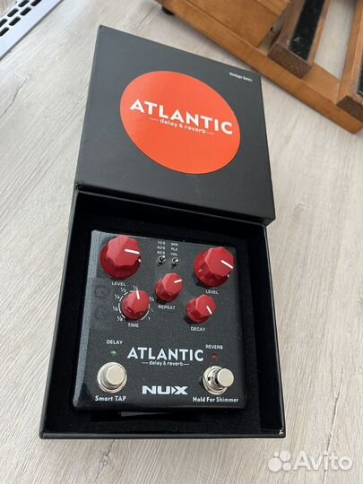 Педаль NUX NDR-5 Atlantic Delay & Reverb