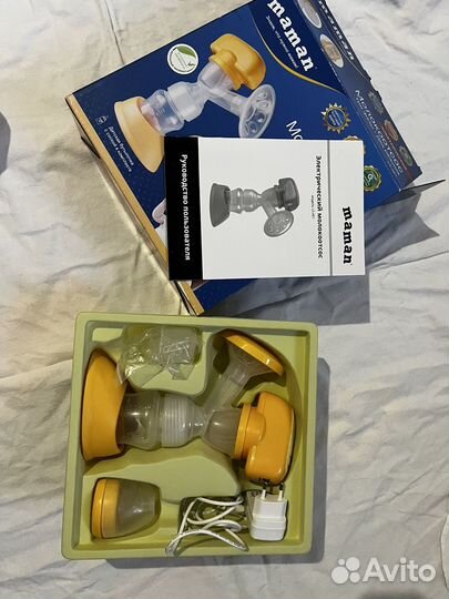 Молокоотсос электрический maman отл сост