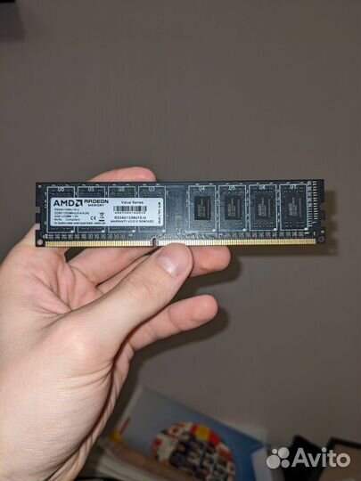 Озу - AMD Radeon DDR3 - 1333MHz