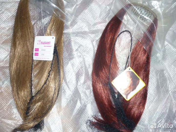 Пряди волос искусственные