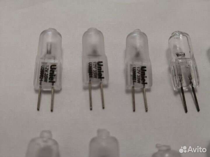 Лампа галогенная Uniel капсула G4 35 Вт 12 В