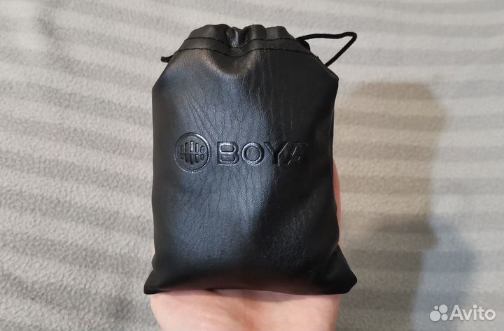 Микрофон петличный Boya M1DM