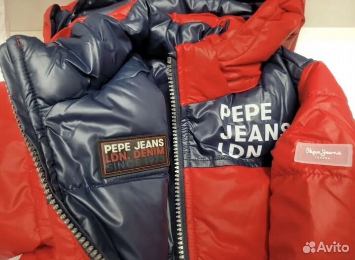 Пуховик Pepe jeans на мальчика 8-10 лет