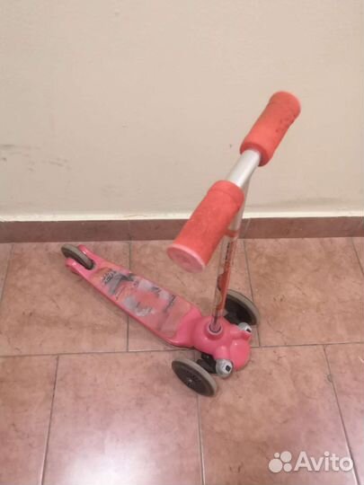 Самокат детский трехколесный