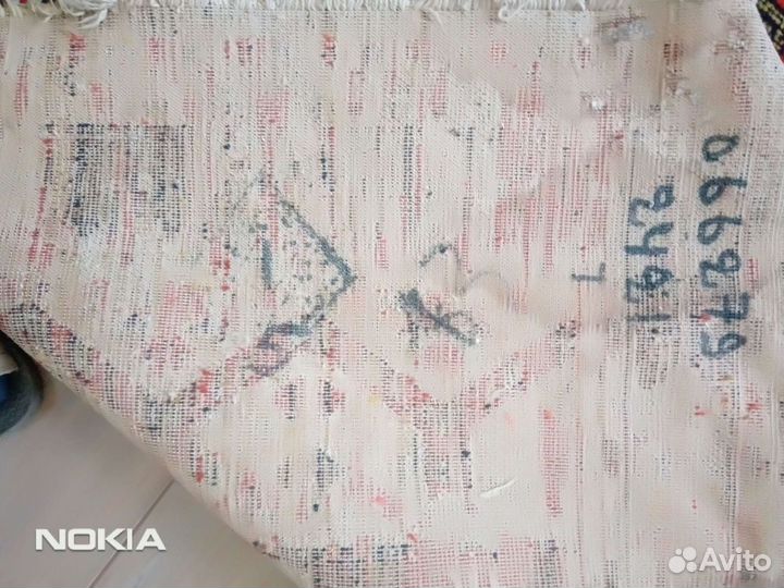 Ковер старинный, шерстяной ручной работы