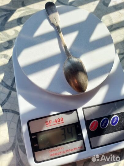 Ложка серебряная антиквариат