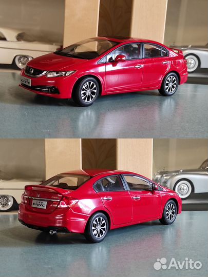 2013-2018 Honda Civic Si 9-generation 1/18 W. C. M