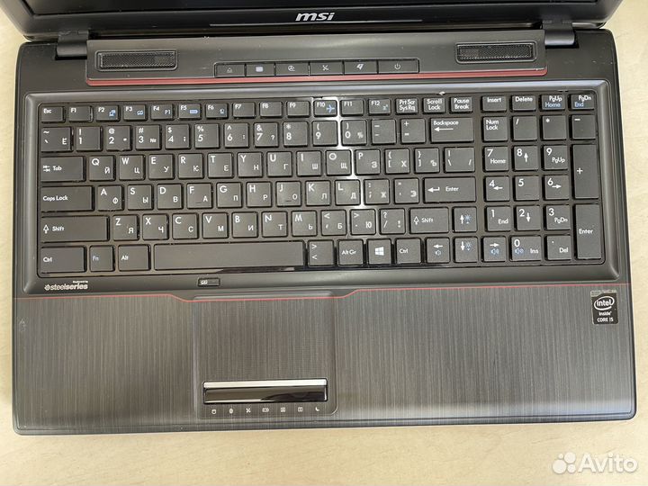 Игровой ноутбук MSI/Core i5/8GB/850M/SSD