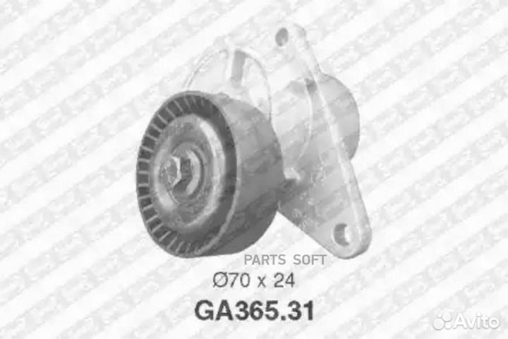 NTN-SNR GA36531 Натяжной ролик, поликлиновой ремен