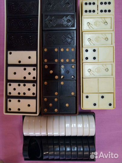 СССР домино шашки лото шахматы мини доски