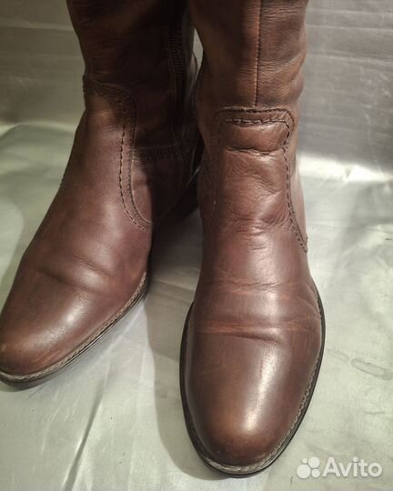 Сапоги женские натуральная кожа. Размер 39, 40