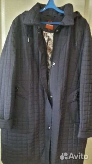 Плащ стеганный