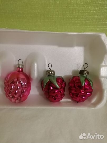 Елочные игрушки СССР
