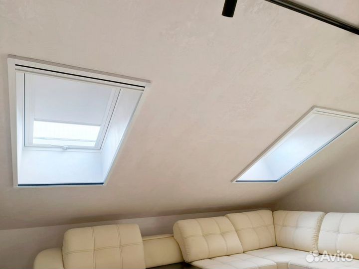 Рулонные шторы на мансардные окна