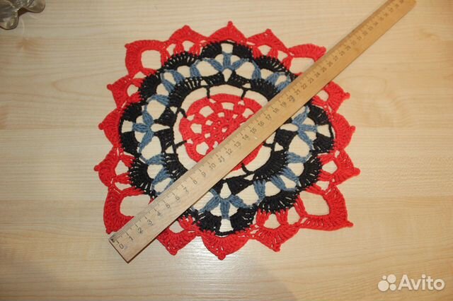 Вязанные салфетки