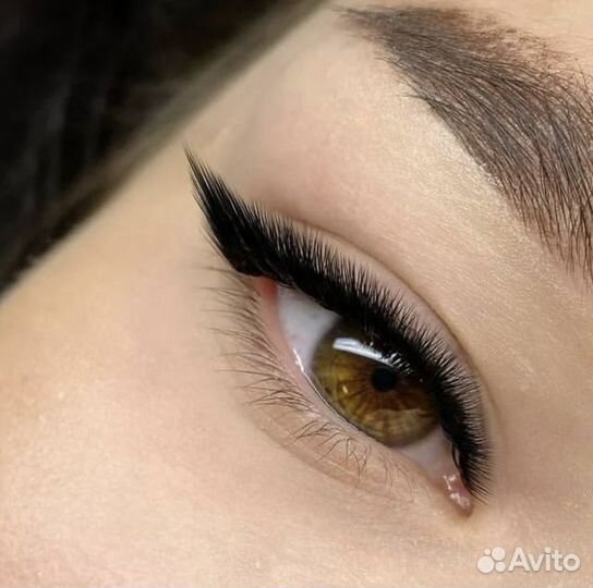 Наращивание ресниц на дому