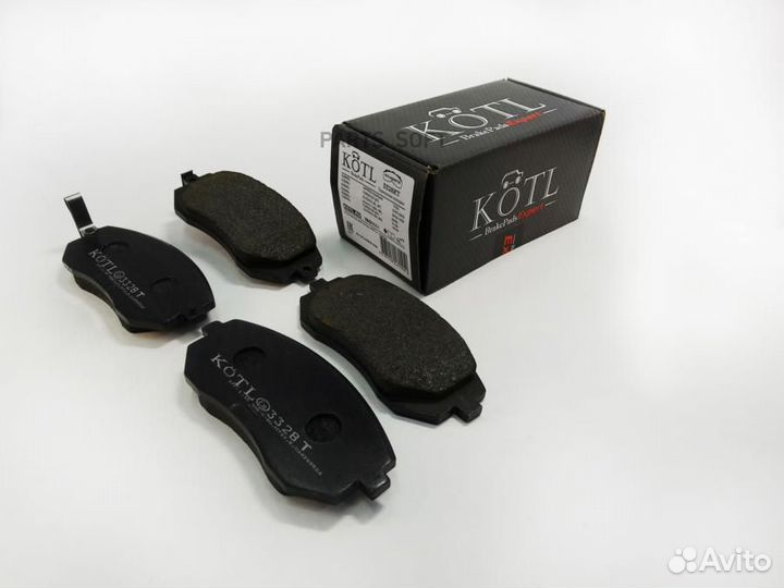Kotl 3328KT Колодки тормозные дисковые передние к