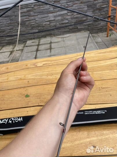 Спиннинг crazy fish nano zero