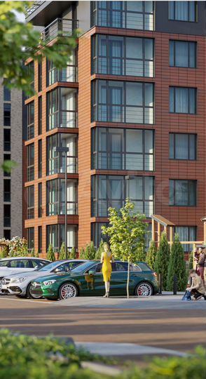 2-к. квартира, 64,8 м², 1/9 эт.