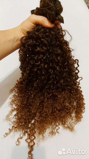 Волосы на заколках 65 см