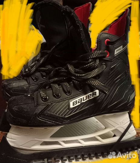 Хоккейные коньки Bauer pro