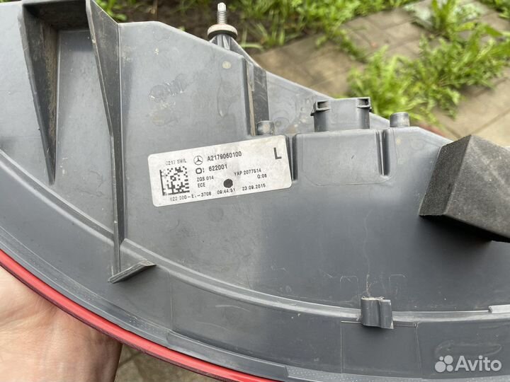 Задние фонари Mercedes S-class C217 Coupe