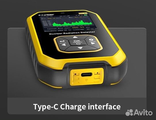 Дозиметр радиации с оповещением