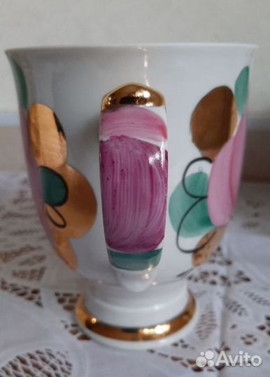 Чайная пара гигант дулево Агашки. 600 мл