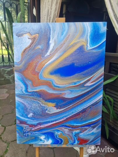 Картина акрилом на холсте