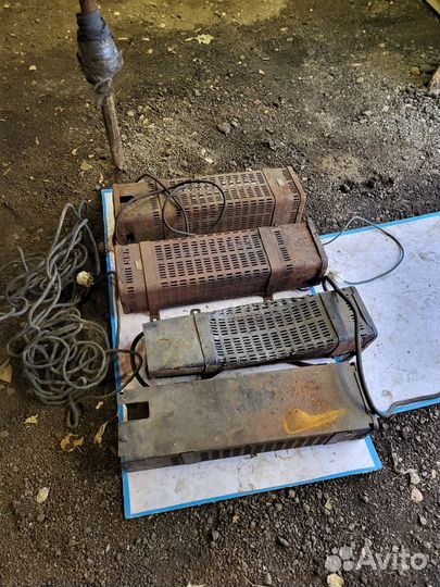 Электрические нагреватели 1квт 4шт