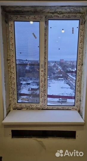 Окна под ключ пластиковые veka