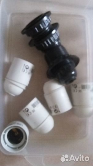 Патроны для лампочек новые