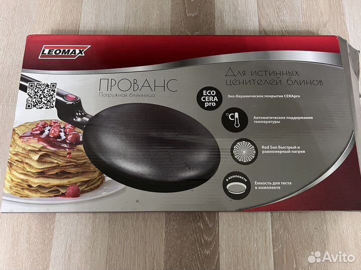 Блинница сковорода электрическая