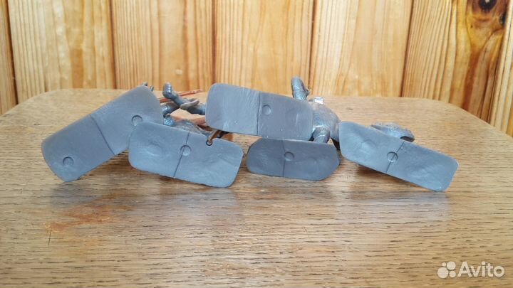 Русская дружина СССР Набор 5 штук З-Д Прогресс