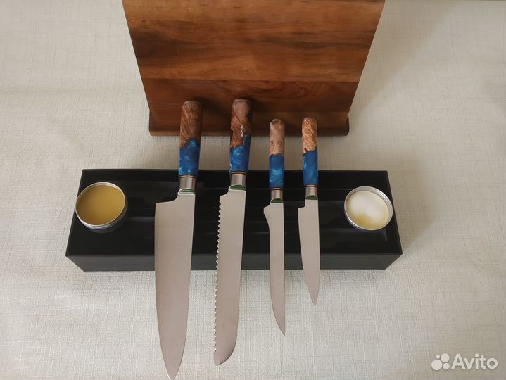 Кухонные ножи, набор 4 штуки