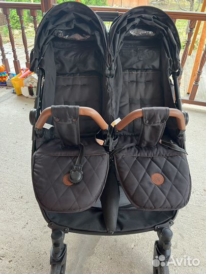 Прогулочная коляска Coletto Enzo Twin black б/у