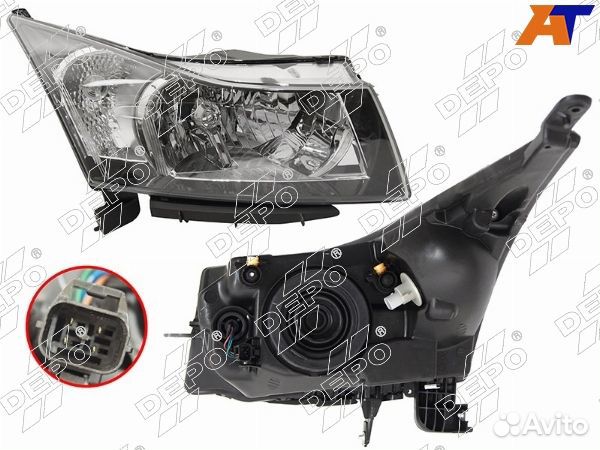 Фара chevrolet cruze, chevrolet cruze/daewoo lacetti 09
