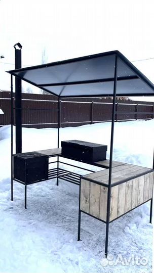 Мангал кованный