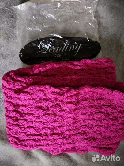 Шарф-снуд восьмерка