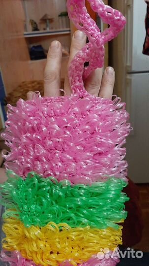 Мочалки ручной работы