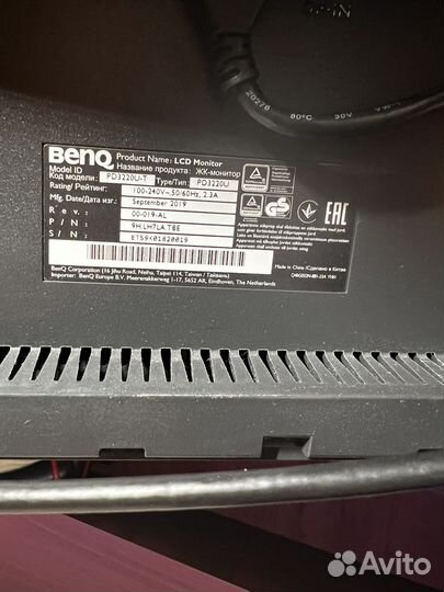 Монитор Benq pd3220u 32'