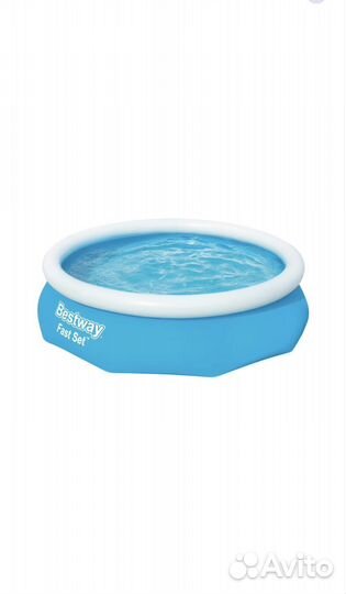 Надувной бассейн bestway Fast Set 3800л 305х76см