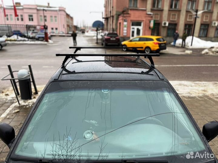 Багажник (опоры+палки) Delta Daewoo Nexia черн