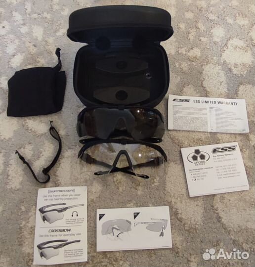 Тактические очки ESS crossbow suppressor 2X