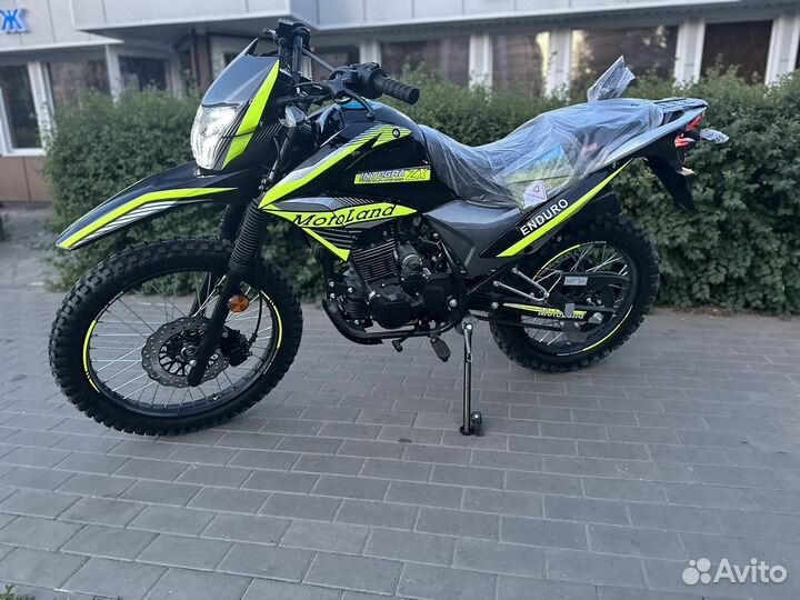 Новый мотоцикл motoland enduro LT neon 2023