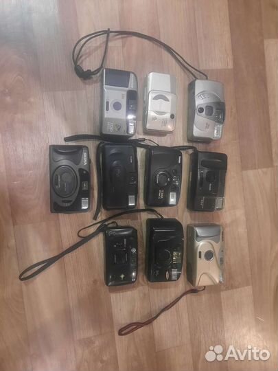 Пленочные фотоаппараты лот 10штук