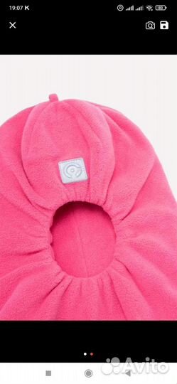 Шапка шлем флисовая crockid 50 52 новая