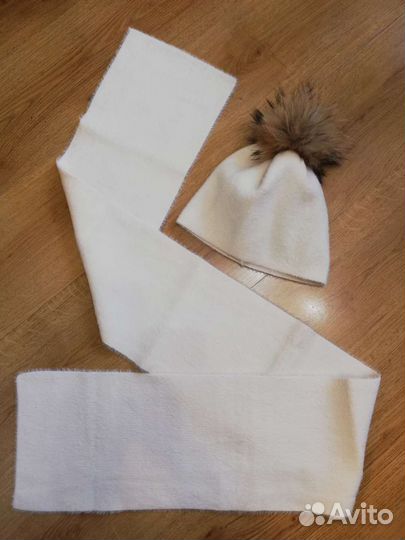 Комплект шапка и шарф