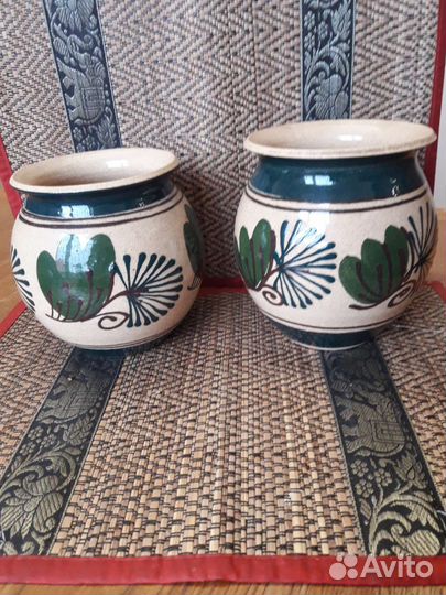 Горшочки керамические СССР