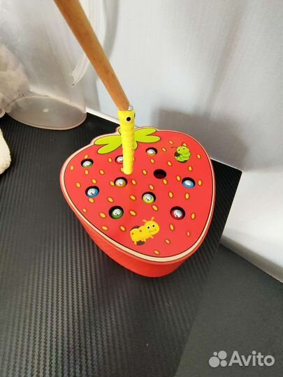 Магнитная рыбалка червячки